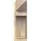 Ekena Millwork Imperial Rough Sawn Arts and Crafts Outlooker, Douglas Fir, 8"W x 20"D x 24"H OUT08X20X24IMP03RDF - alternate 4